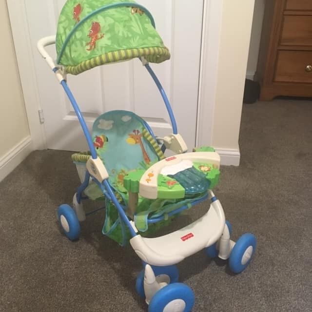 fisher price dolls pushchair